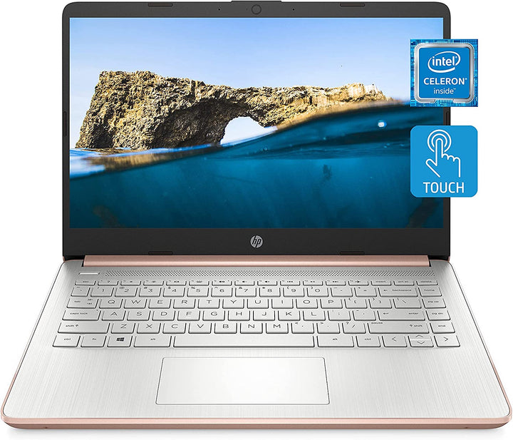 HP Laptop 14-DQ0070NR Pale Rose Gold Windows 11 14"
