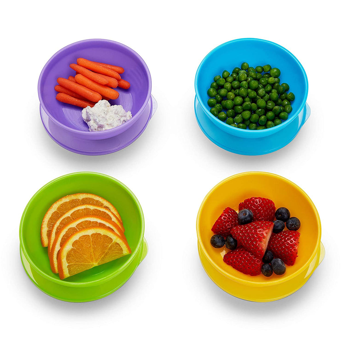 MUNCHKIN Baby Bowls 10 Piece Set Multicolor