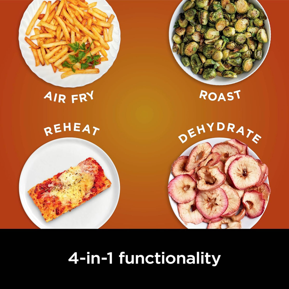 NINJA Air Fryer 4-IN-1 5QT AF141 Grey