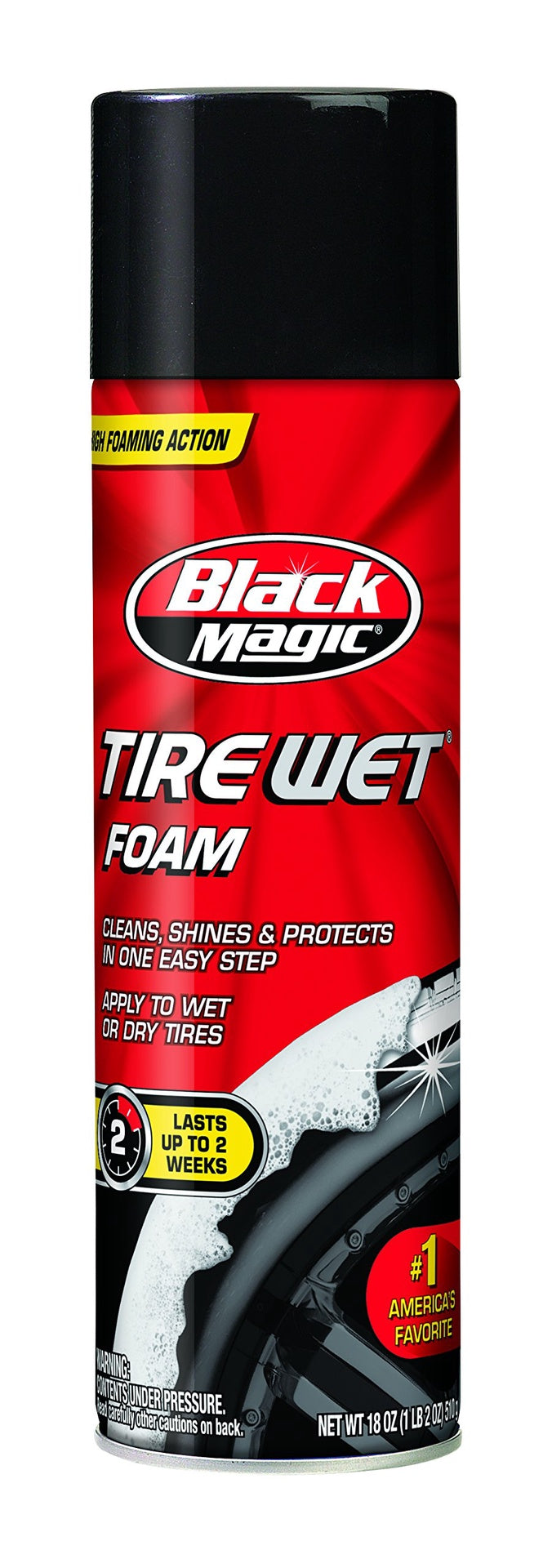 BLACK MAGIC Tire Wet Foam 800002220 18OZ