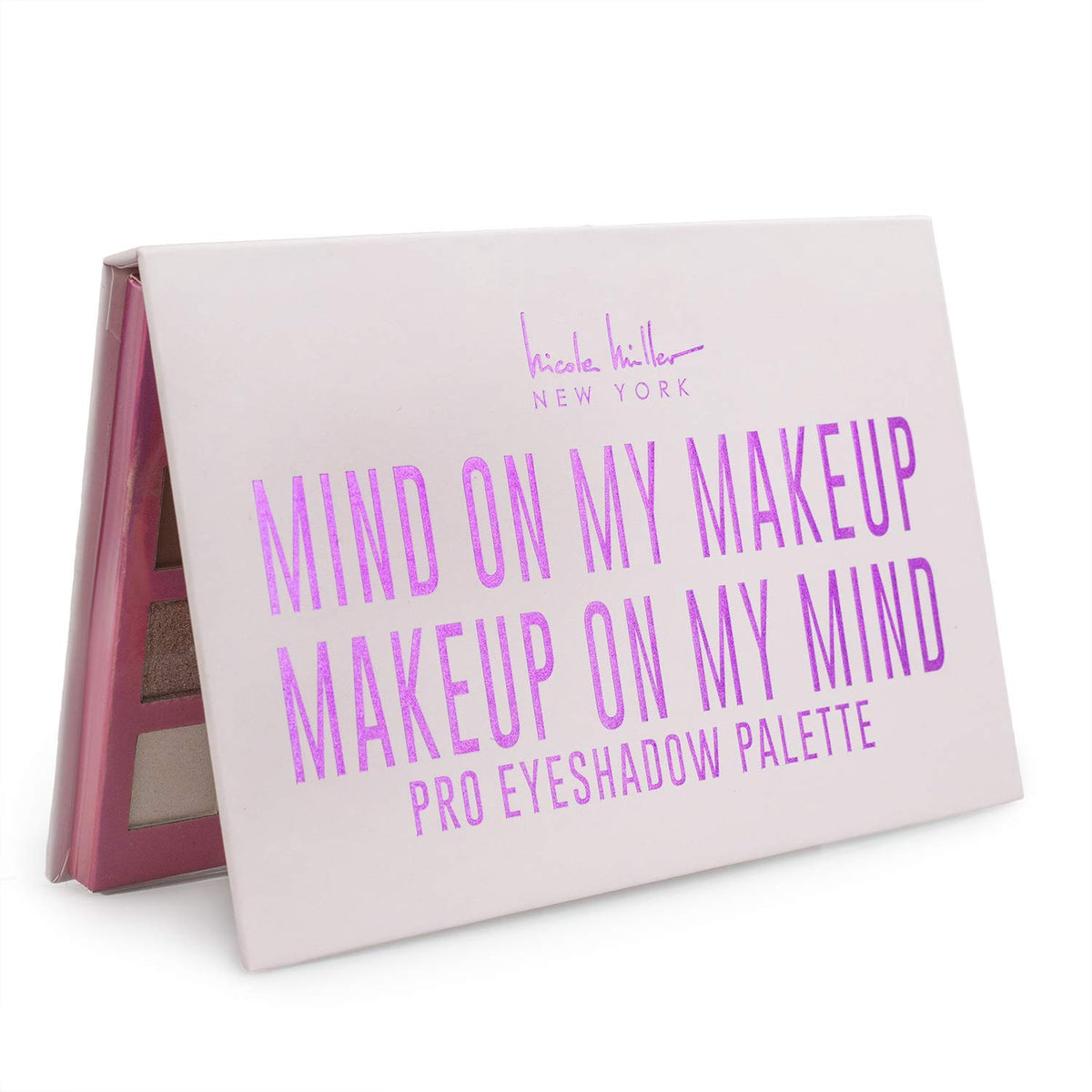 NICOLE MILLER Makeup Pro Eye Shadow Palette Women 28 Beautiful and Light Eye Shadow Colors