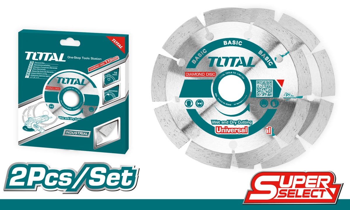 TOTAL Disc 4 1/2" Diamond TAC2111153 115MM