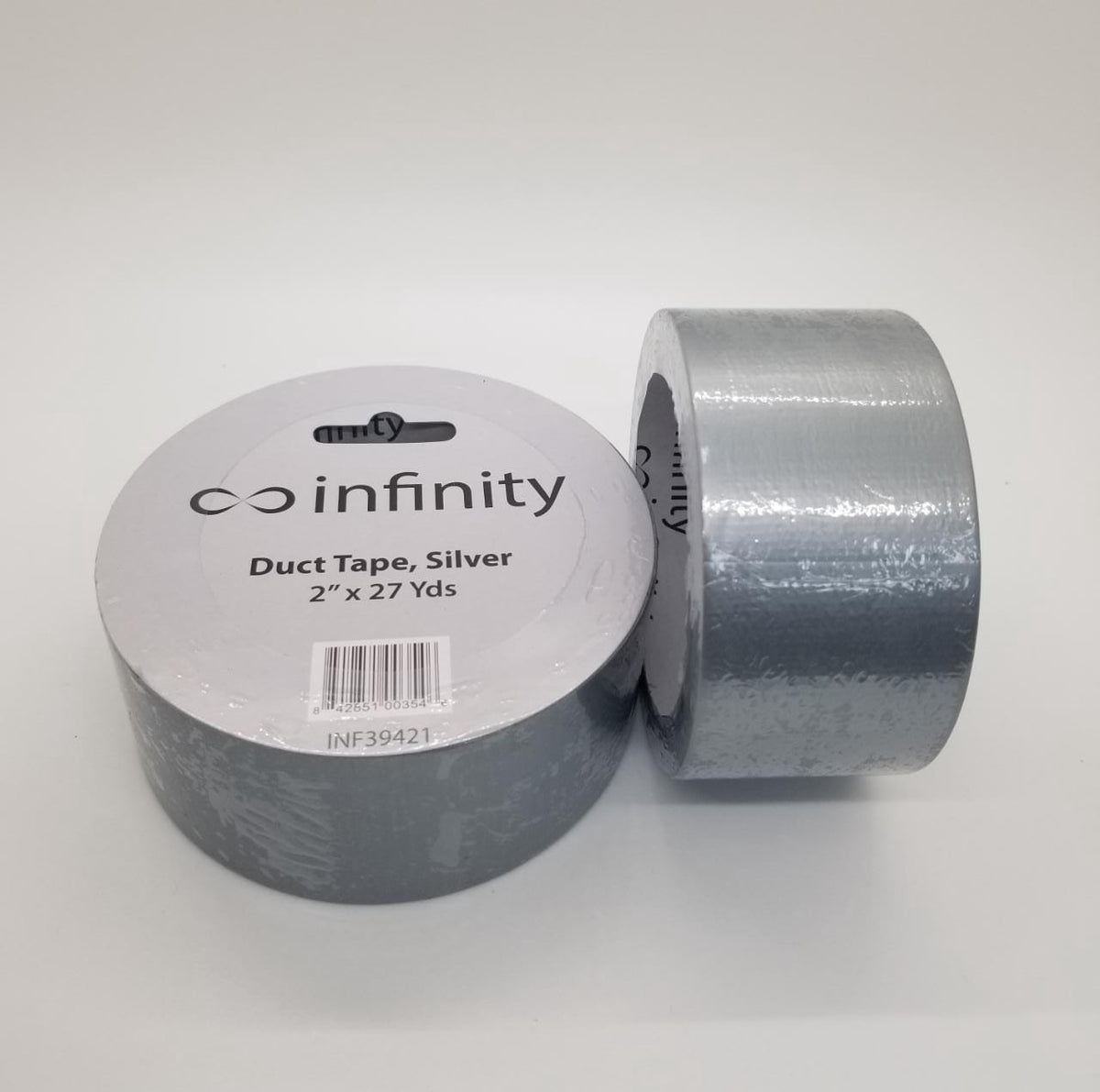 INFINITY Tape Duct Silver 2" X 27 Yds INF39421