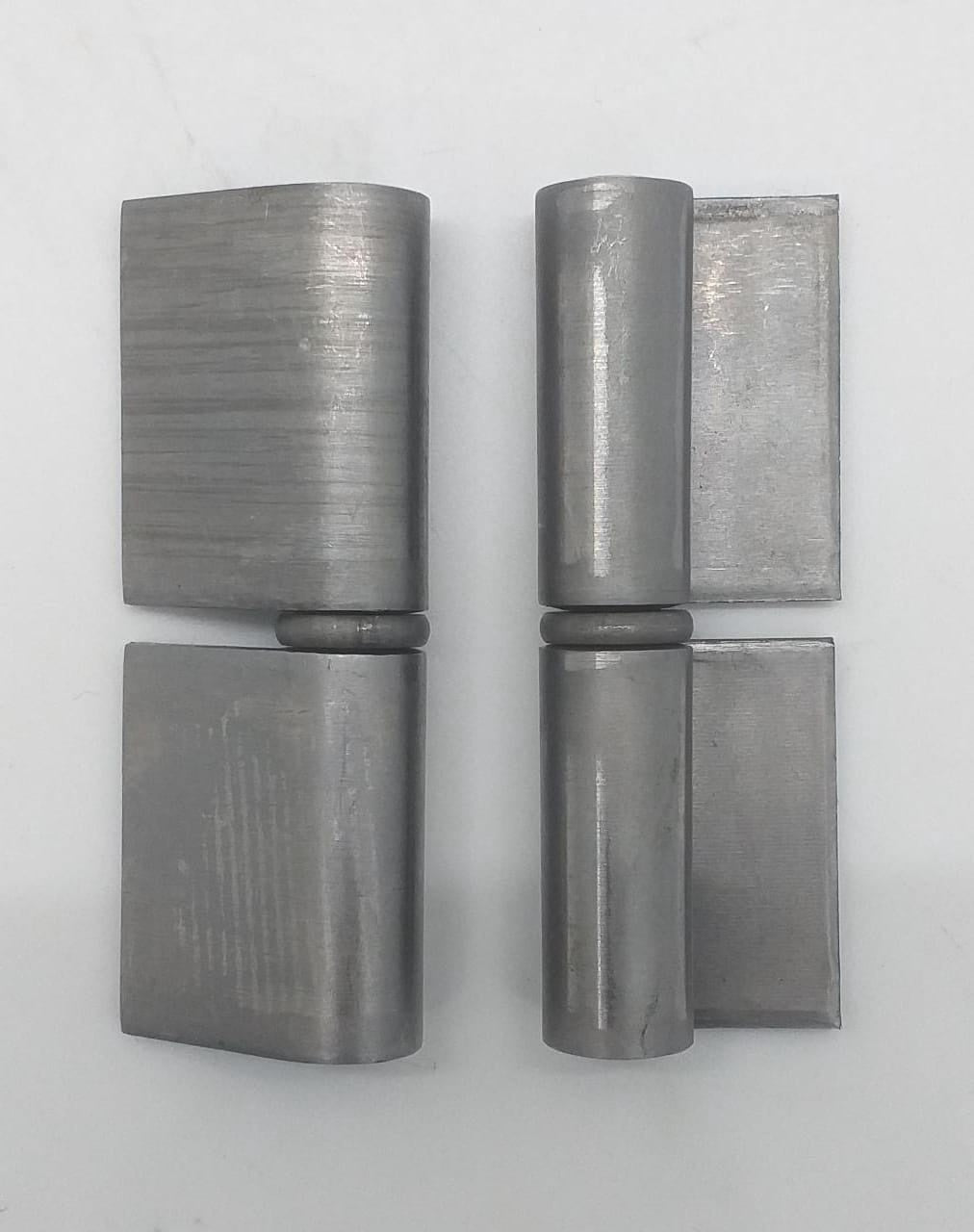 Welding Hinges 80MM/3" Short Ears Pair