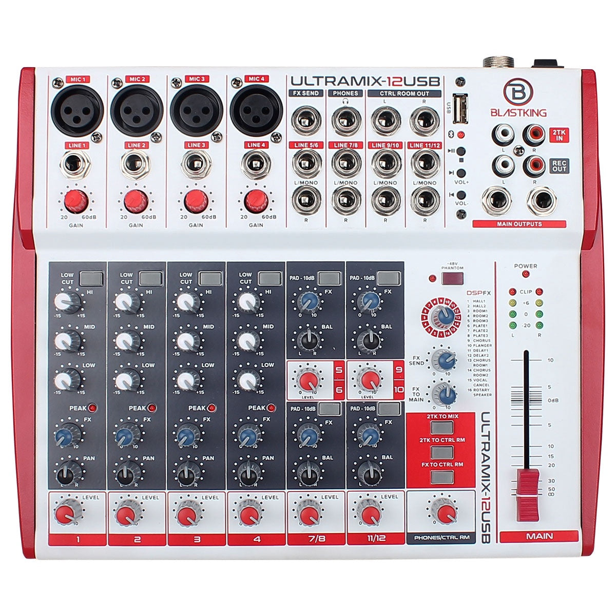 BLASTKING Mixer ULTRAMIX-12USB