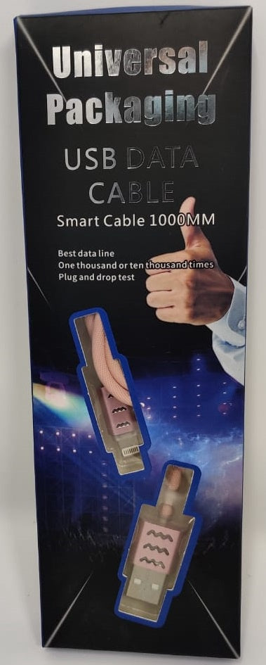 GENERIC USB Cable Lighting Iphone Universal Packaging Safe Smart 1000MM
