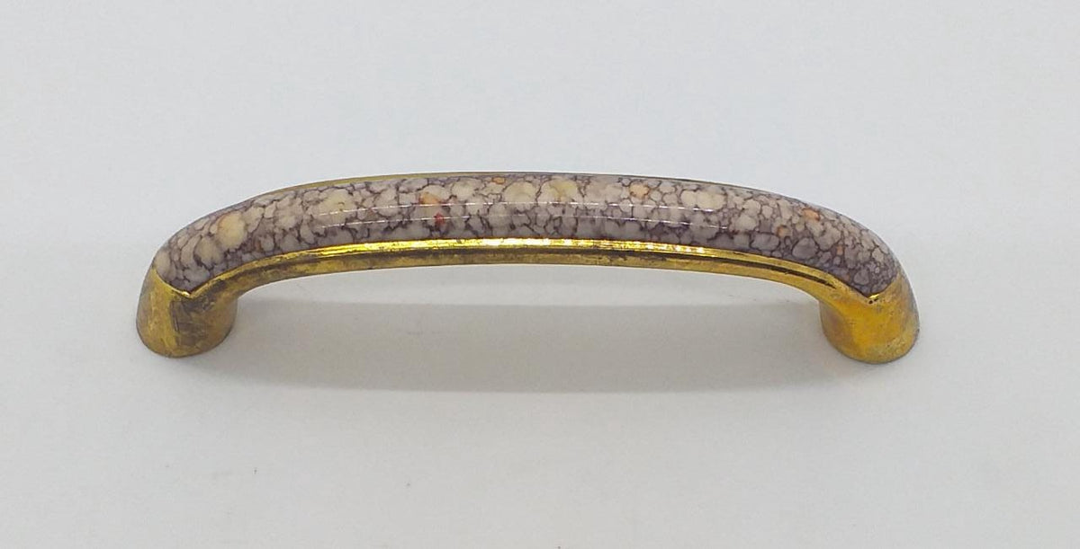 Draw Handle Curve Gold with Marble Top #28