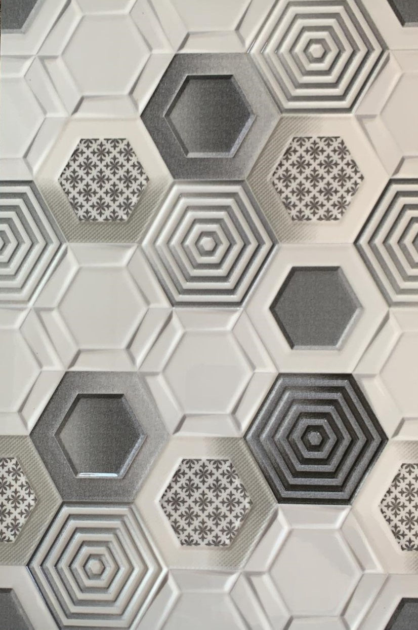 V CERAMIC Tile Ceramic 12" X 18" #5001 HL1