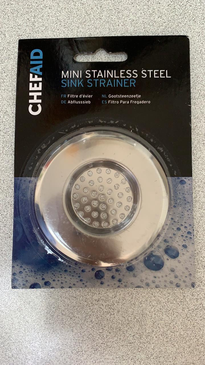CHEFAID Sink Strainer Mini S/STEEL 10E07273