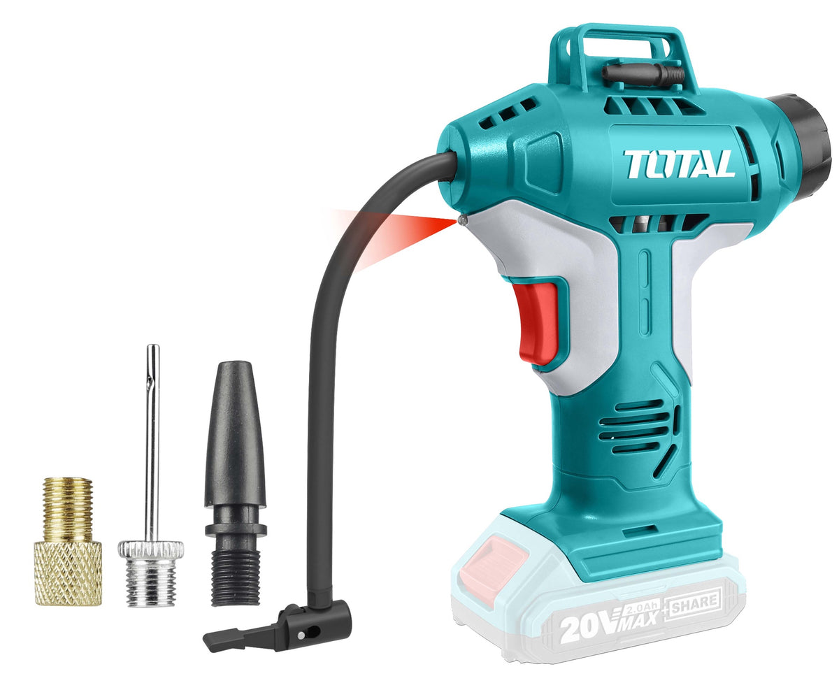 TOTAL Air Compressor Auto TACLI2001 20V LITHIUM-ION