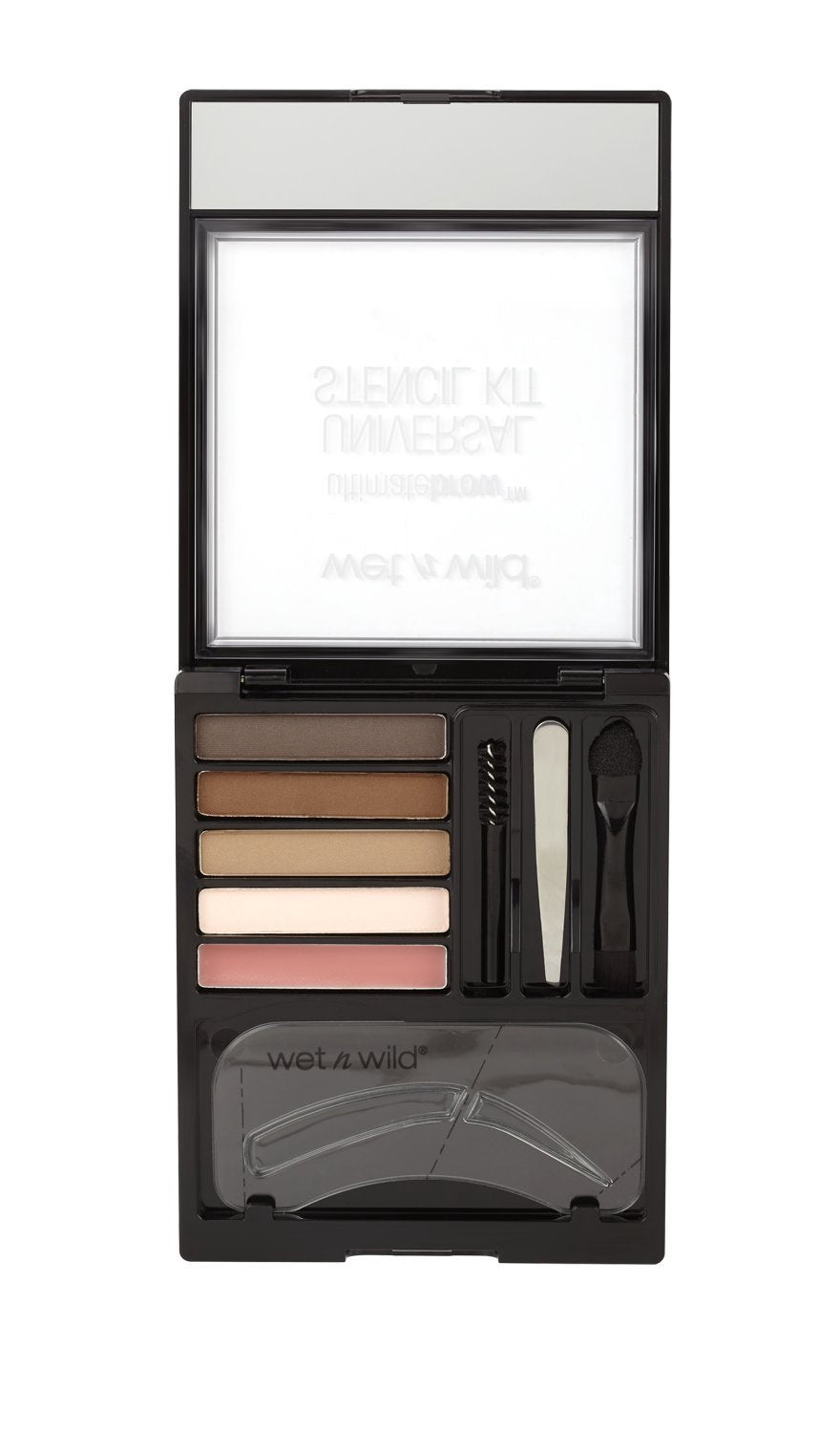 WET N WILD Makeup Universal Stencil Kit Ultimate Brow C985A