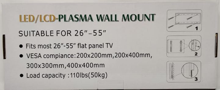 HOMESTAR TV Wall Bracket 26"-55" 237788 LED LCD Pdp