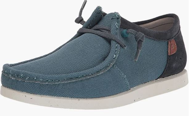 CLARKS Footwear Men Oxford Teal Shacrelite