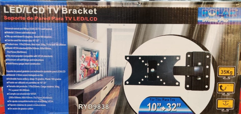 POLAR TV Wall Bracket 10" - 32" RYD9838