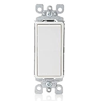 LEVITON Switch Decora 5601-2WM Single Pole White