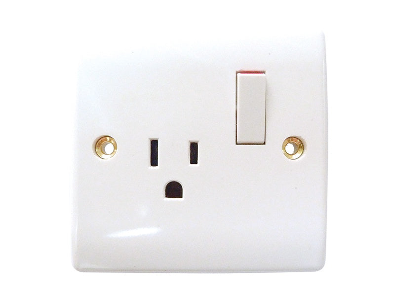 CRABO Switch Socket Outlet Duplex 15 Amps Single CXE7046 Cronexrabo