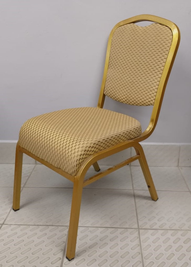 Chair Waiting Gold and Gold