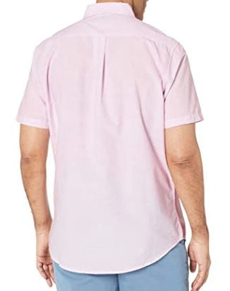 US POLO ASSN. Men Shirt Short Sleeve Button Down Us Polo Two Pocket Mist