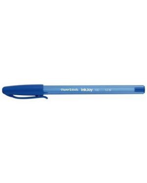 PAPER MATE Stationery Pen Inkjoy 100 Capped Ballpoint 1.0MM Medium Point Sold Each / Black / Blue / Black