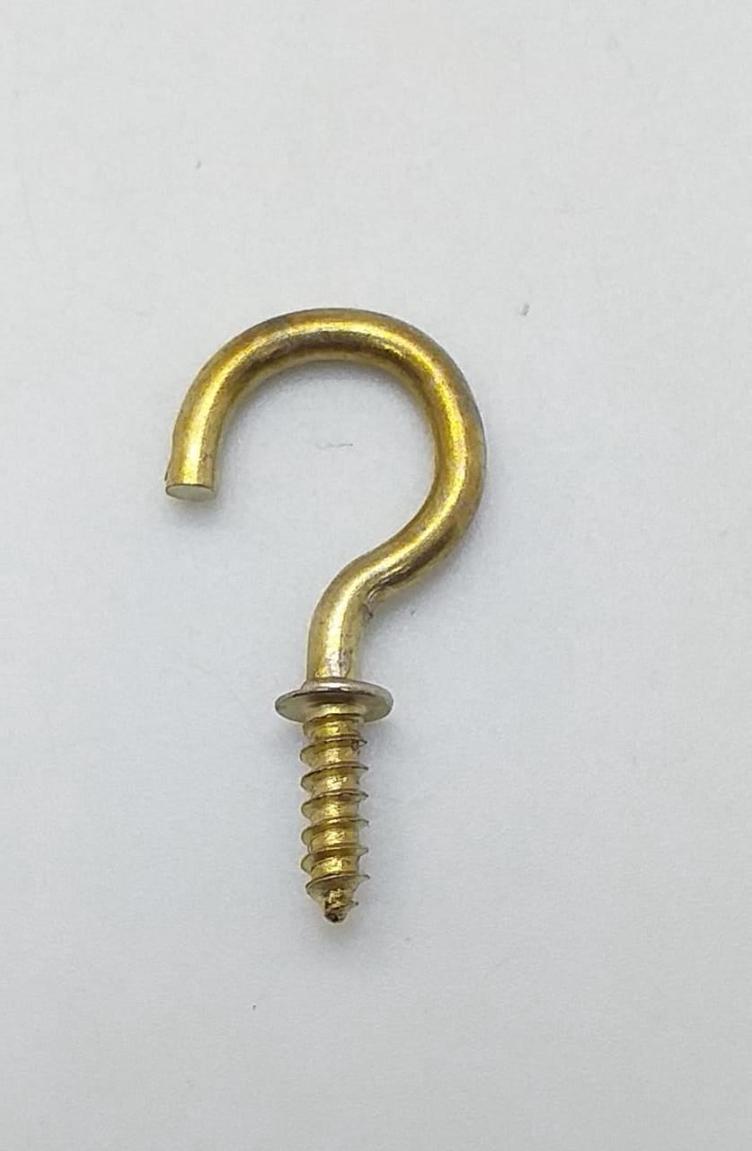 Hook Cup 3/4" Brass