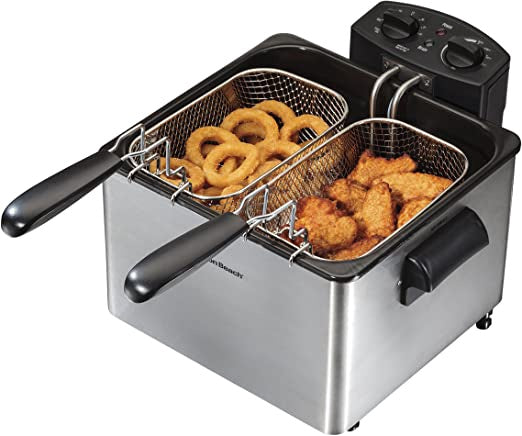 HAMILTON BEACH Deep Fryer 35036 Double
