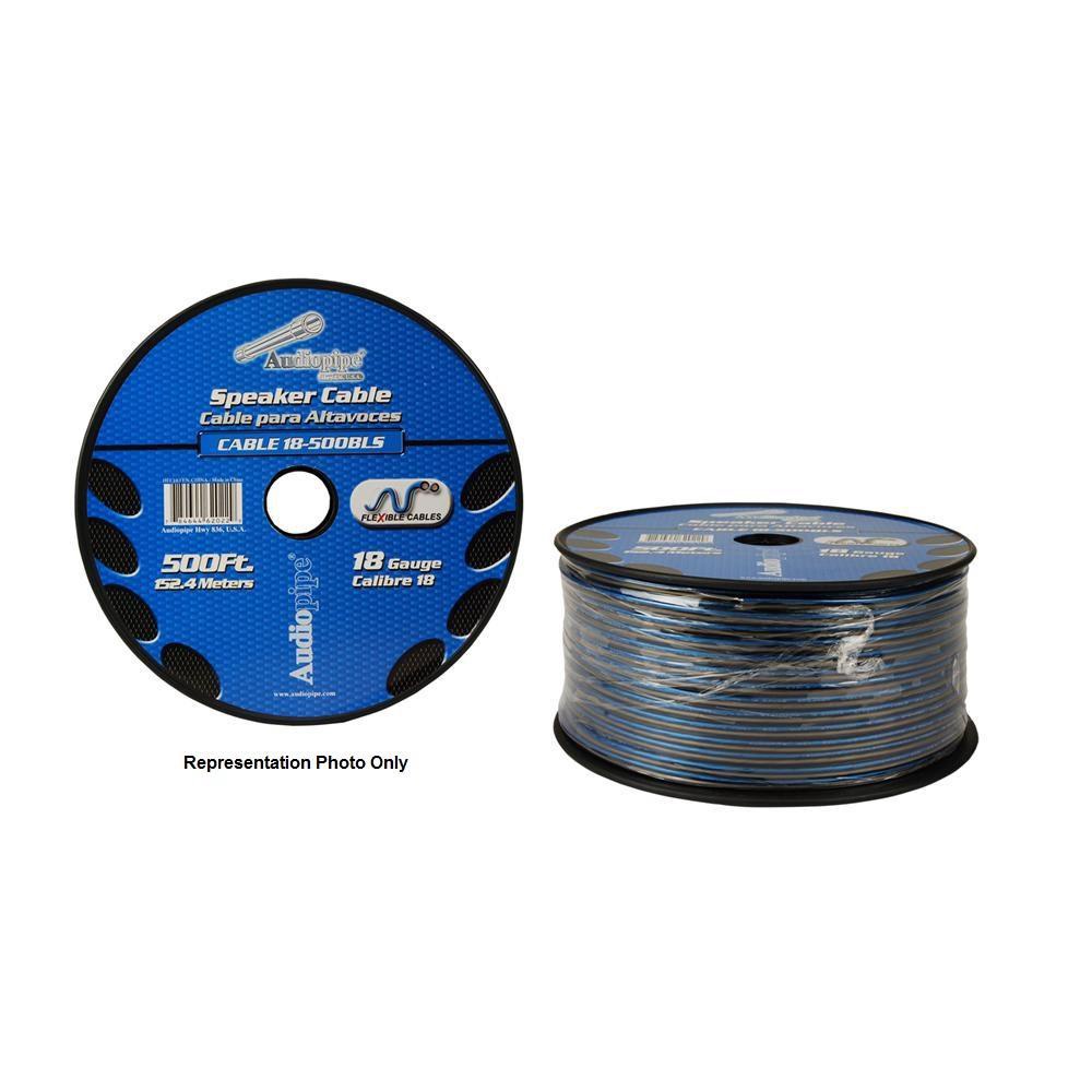 AUDIO PIPE Speaker Wire 14G Cable 14-500 Bls Flexible 500FT Sold Per Roll