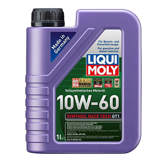LIQUI MOLY Oil 10W-60 1L Synthoil Race Tech GT1 8908