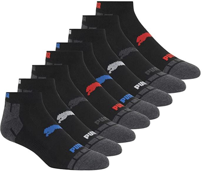 PUMA Men Socks Low Cut Cushioned Low Cut 8 Pairs