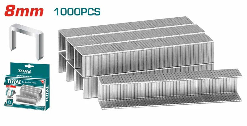 TOTAL Staple 8MM 1000PCS THT3982