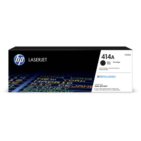 HP Computer Printer Toner 414A Black W2020A