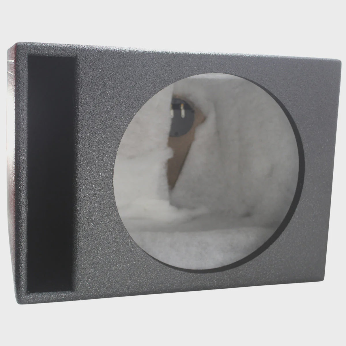 PIPEMAN'S Speaker Box Car 12" Empty BVHD-112BKPU Heavy Duty L Vented Enclosure with 1" Face