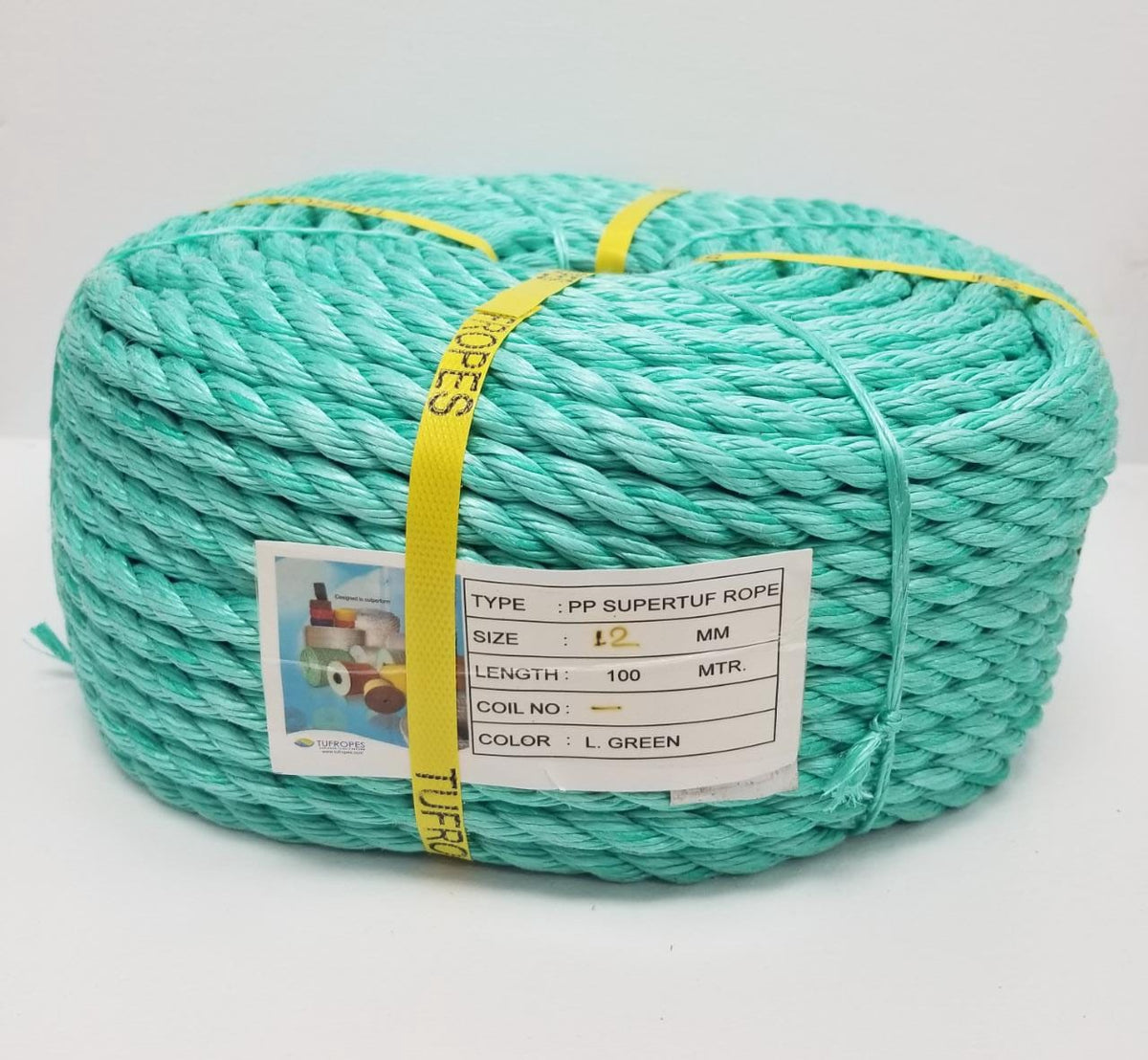 Rope 12MM Tufropes 100 Mtr Roll (16LBS)