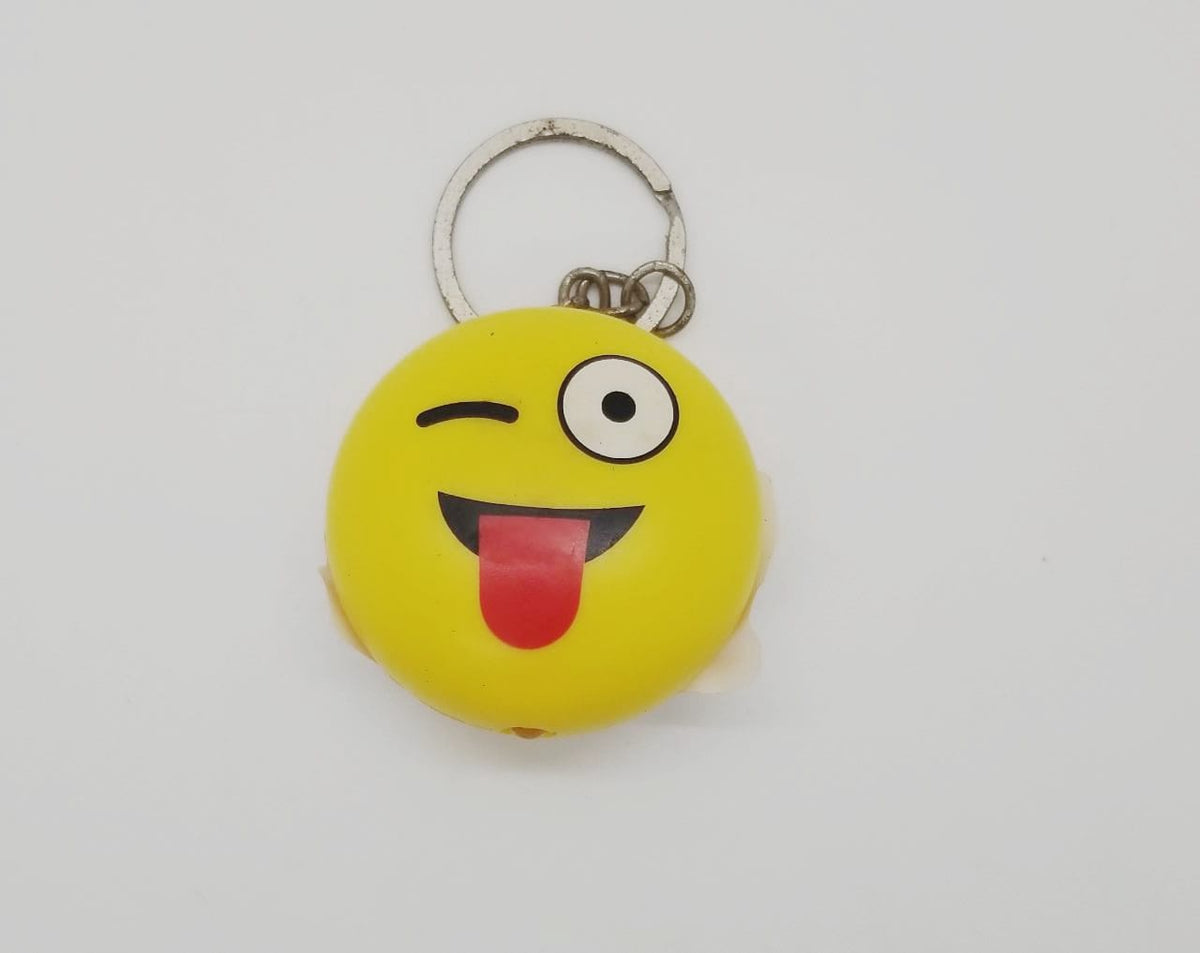 Key Ring Yellow Emoji GY22 W/LED Light