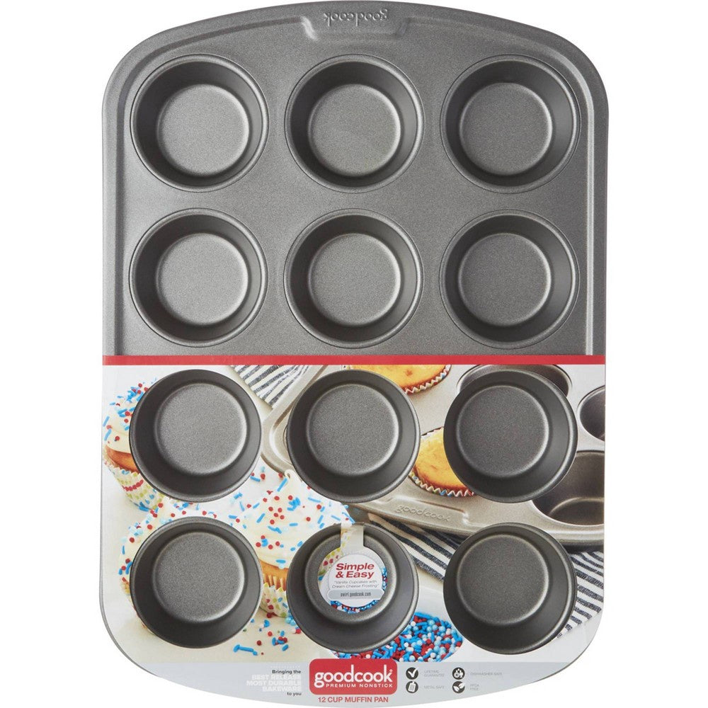 GOODCOOK Cake Pan Muffin 04031 12 Cup