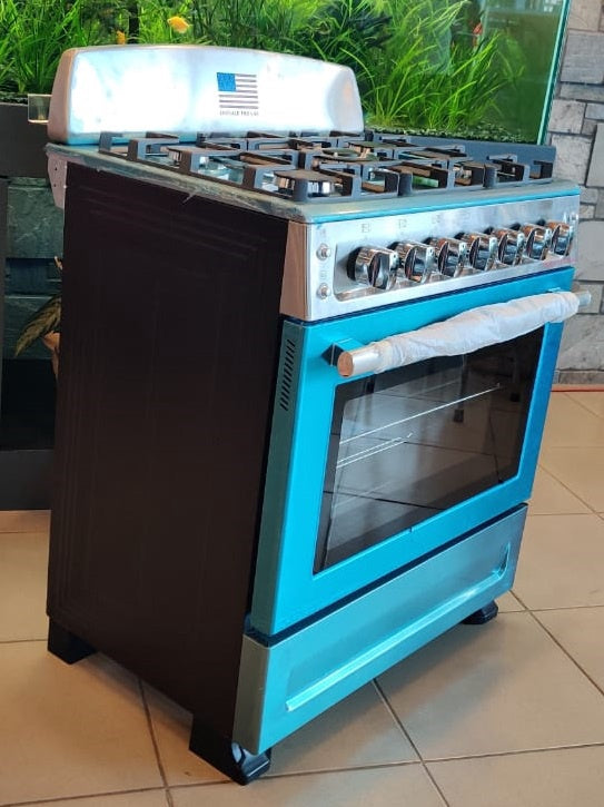 EMERALD Stove 5 Burner 30" Normal Stainless Steel