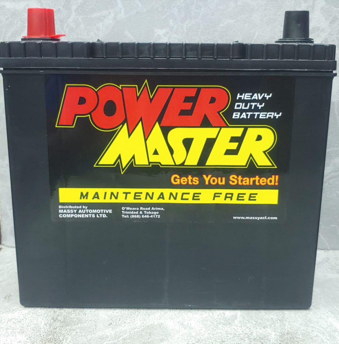POWERMASTER Battery 12 Pl. NS60RSMF 570AMPS NS60RH Right Hand