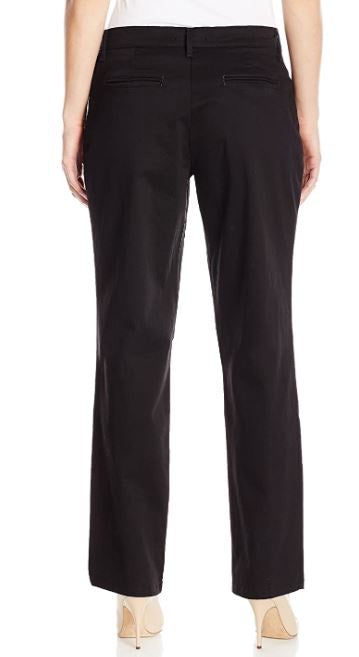 LEE Pants Women Straight Leg Black Medium