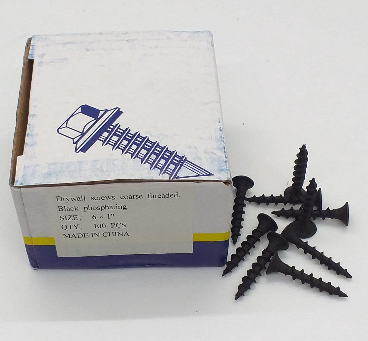 Screw Self Drilling 6 X 1" 100PCS Box