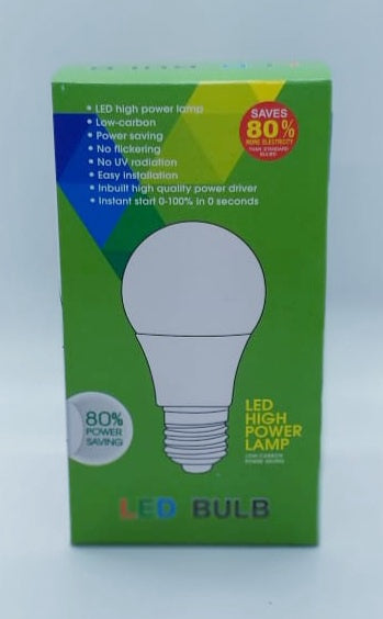 Bulb LED 15W E27 85-265V White Green Box Save
