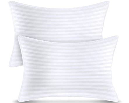 UTOPIA Pillow Premium Plush 2 Pack Cotton Queen Size 20 X 28 Inches