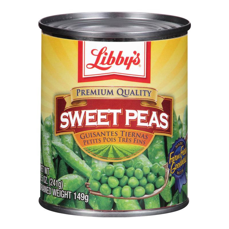 LIBBY'S Sweet Peas 8.5OZ 241G