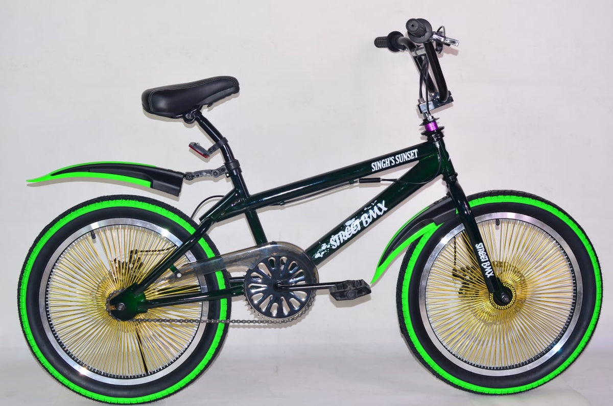 SINGH'S SUNSET Bicycle 20" Singh S/S 140 Spookes Stunt SSFREESTYLE-140H