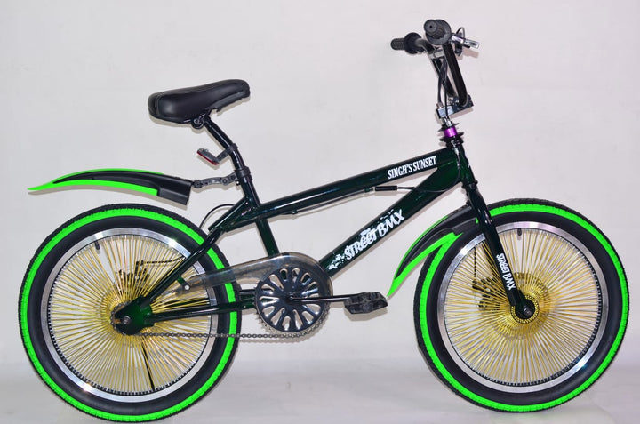SINGH'S SUNSET Bicycle 20" Singh S/S 140 Spookes Stunt SSFREESTYLE-140H