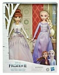 DISNEY Toy Frozen Ii Anna and Elsa Fashion Doll Set
