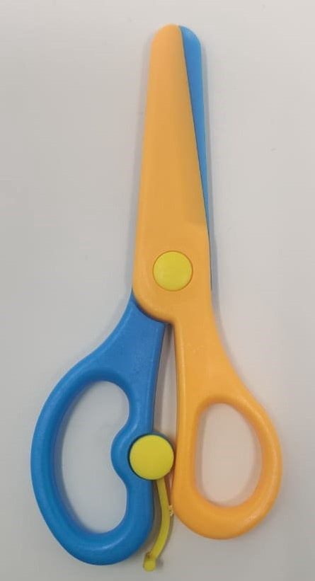 Stationery Scissors Kids Plastic Blade Color