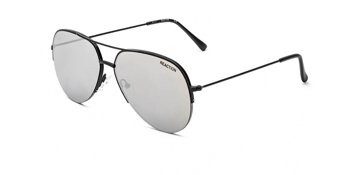 KENNETH COLE Sunglasses Reaction Men's KC1307 Metal Frame Smoke Mirror Lens