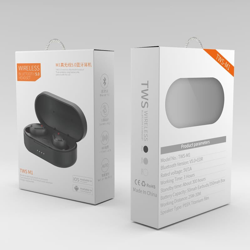 GENERIC Earpiece Bluetooth Tws M1 Earbuds with Charging Case