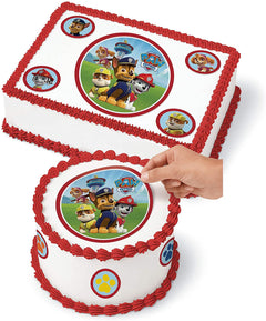 WILTON Baking Cake Topper Edible Image 710-7910 Paw Patrol Decorating Kit Multicolor
