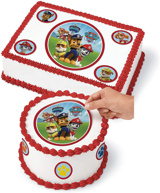WILTON Baking Cake Topper Edible Image 710-7910 Paw Patrol Decorating Kit Multicolor