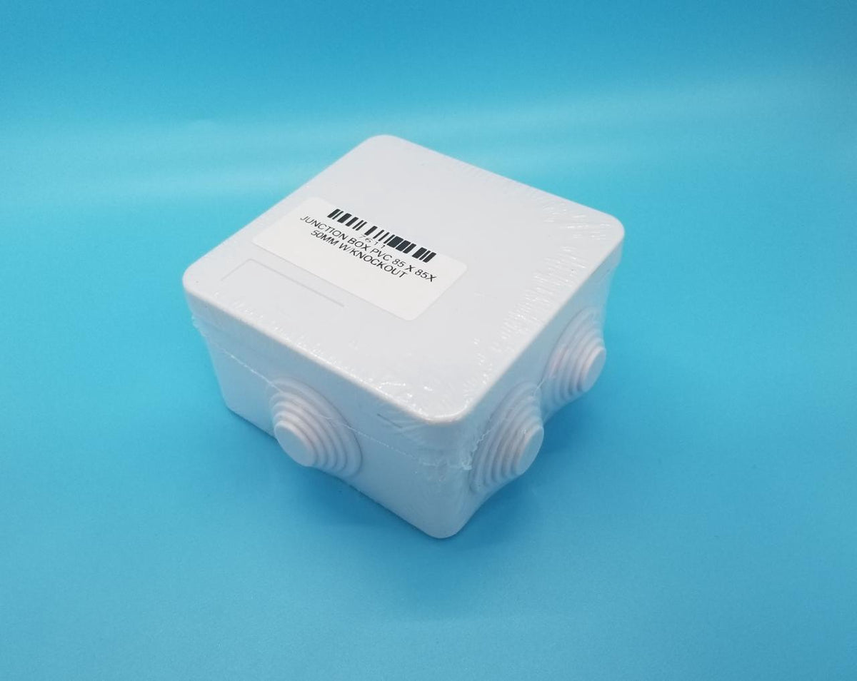Weatherproof Box PVC 85 X 85X 50MM IP55